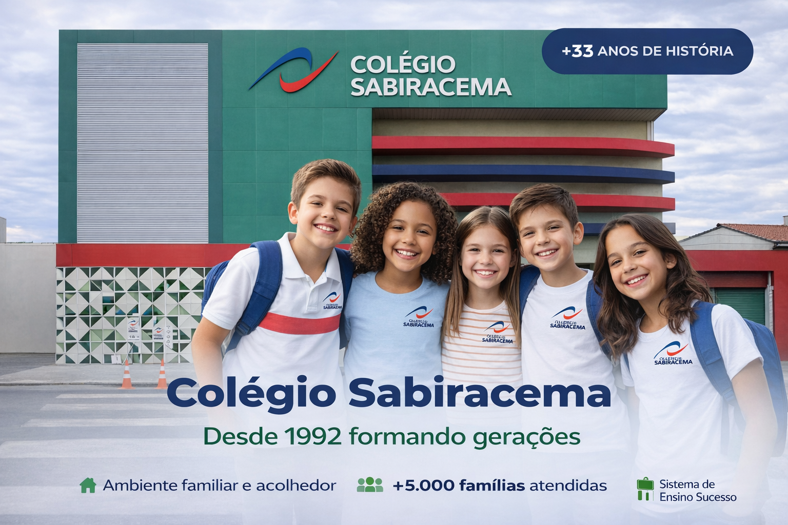 Fachada do Colégio Sabiracema